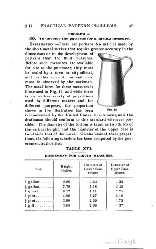 A textbook on sheet metal pattern drafting volume 2 1901