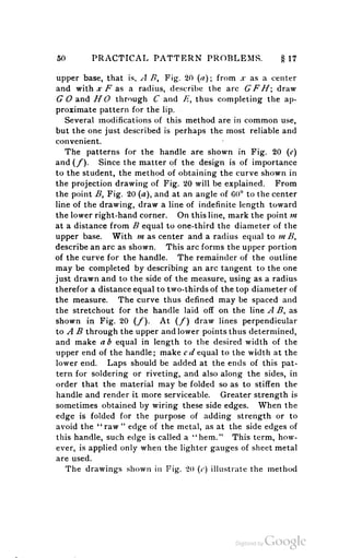 A textbook on sheet metal pattern drafting volume 2 1901