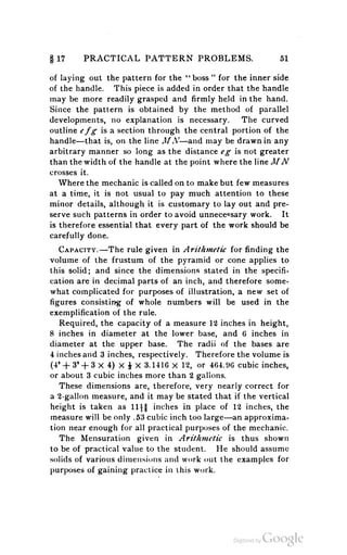 A textbook on sheet metal pattern drafting volume 2 1901