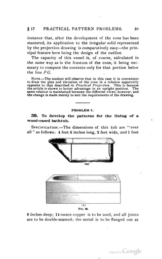 A textbook on sheet metal pattern drafting volume 2 1901