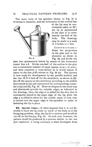 A textbook on sheet metal pattern drafting volume 2 1901