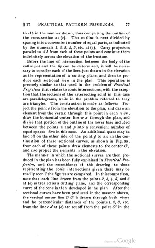 A textbook on sheet metal pattern drafting volume 2 1901
