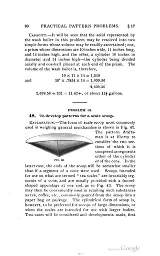 A textbook on sheet metal pattern drafting volume 2 1901
