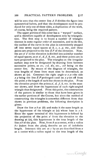 A textbook on sheet metal pattern drafting volume 2 1901
