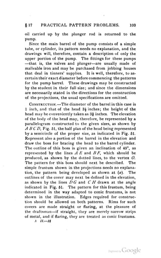 A textbook on sheet metal pattern drafting volume 2 1901