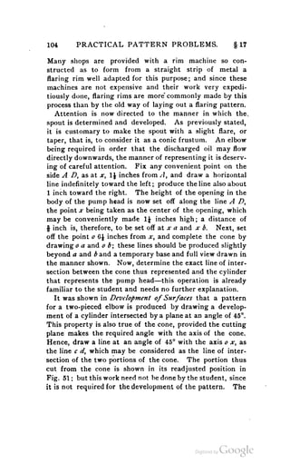 A textbook on sheet metal pattern drafting volume 2 1901