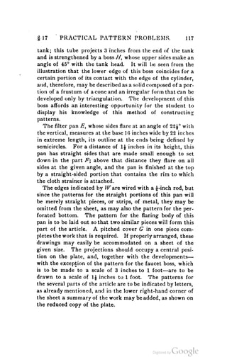 A textbook on sheet metal pattern drafting volume 2 1901