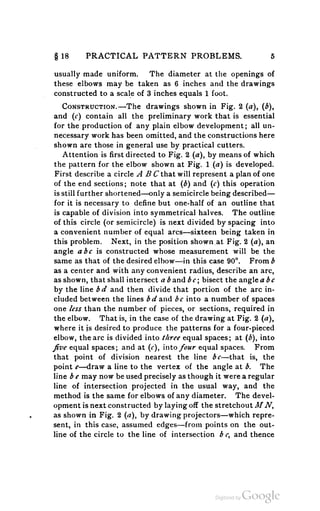 A textbook on sheet metal pattern drafting volume 2 1901