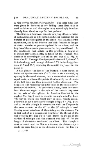 A textbook on sheet metal pattern drafting volume 2 1901