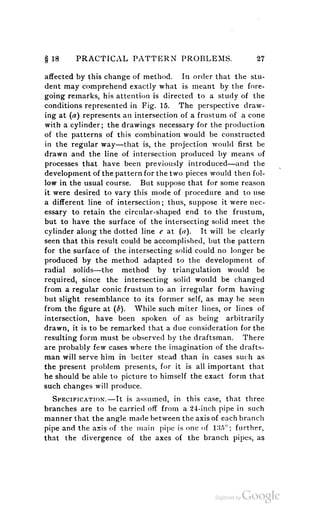 A textbook on sheet metal pattern drafting volume 2 1901