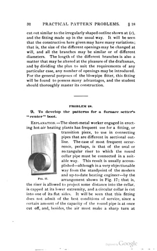 A textbook on sheet metal pattern drafting volume 2 1901