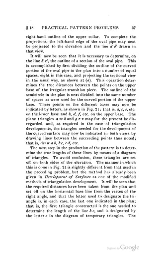 A textbook on sheet metal pattern drafting volume 2 1901