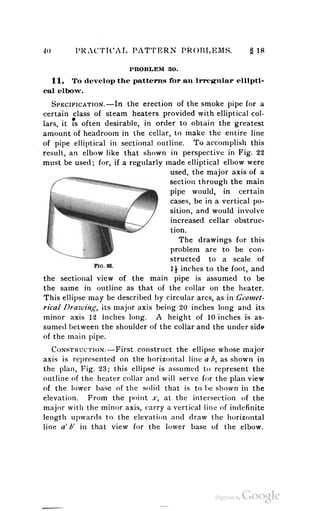 A textbook on sheet metal pattern drafting volume 2 1901