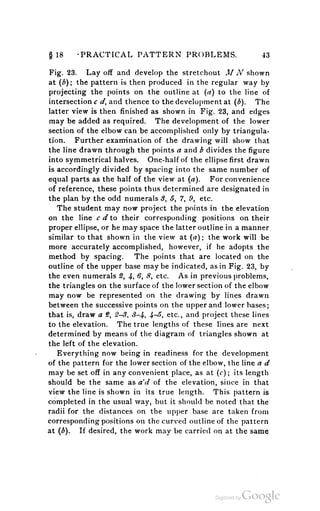 A textbook on sheet metal pattern drafting volume 2 1901