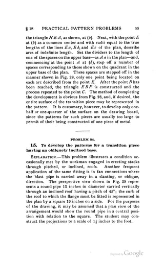 A textbook on sheet metal pattern drafting volume 2 1901