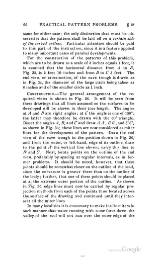 A textbook on sheet metal pattern drafting volume 2 1901