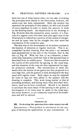 A textbook on sheet metal pattern drafting volume 2 1901