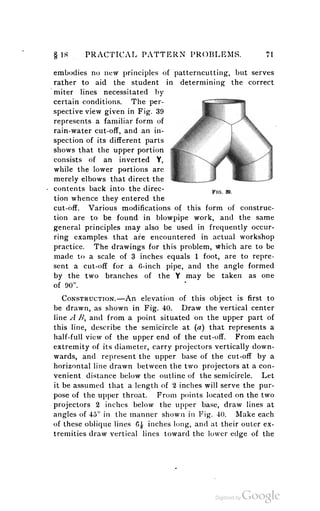 A textbook on sheet metal pattern drafting volume 2 1901