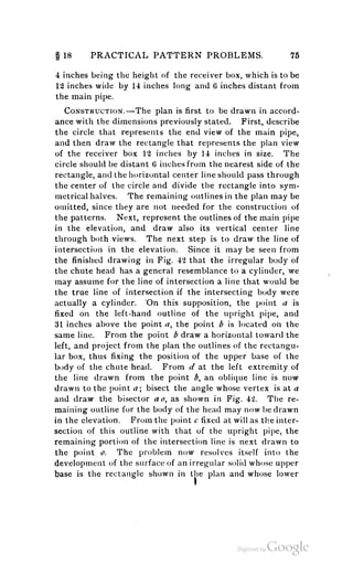 A textbook on sheet metal pattern drafting volume 2 1901