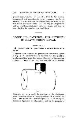 A textbook on sheet metal pattern drafting volume 2 1901