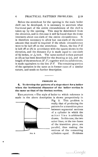 A textbook on sheet metal pattern drafting volume 2 1901
