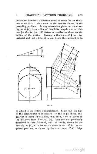 A textbook on sheet metal pattern drafting volume 2 1901