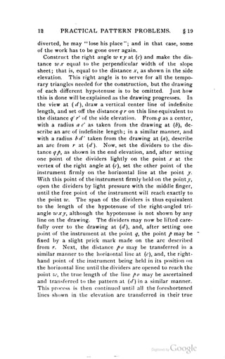 A textbook on sheet metal pattern drafting volume 2 1901