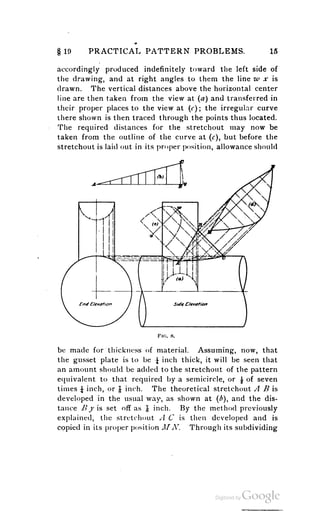 A textbook on sheet metal pattern drafting volume 2 1901