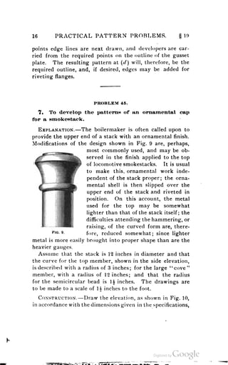 A textbook on sheet metal pattern drafting volume 2 1901