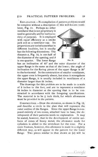 A textbook on sheet metal pattern drafting volume 2 1901