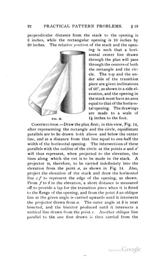 A textbook on sheet metal pattern drafting volume 2 1901