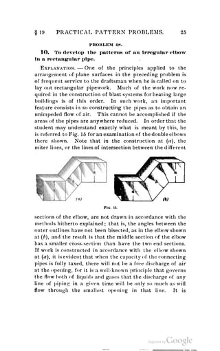 A textbook on sheet metal pattern drafting volume 2 1901