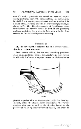 A textbook on sheet metal pattern drafting volume 2 1901