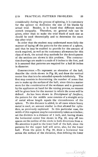 A textbook on sheet metal pattern drafting volume 2 1901