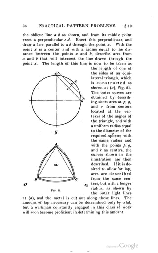 A textbook on sheet metal pattern drafting volume 2 1901