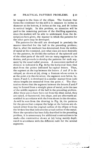 A textbook on sheet metal pattern drafting volume 2 1901