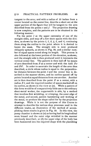 A textbook on sheet metal pattern drafting volume 2 1901