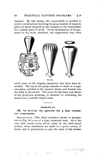 A textbook on sheet metal pattern drafting volume 2 1901