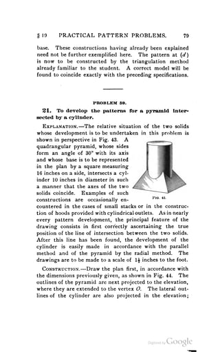 A textbook on sheet metal pattern drafting volume 2 1901