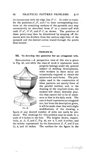 A textbook on sheet metal pattern drafting volume 2 1901