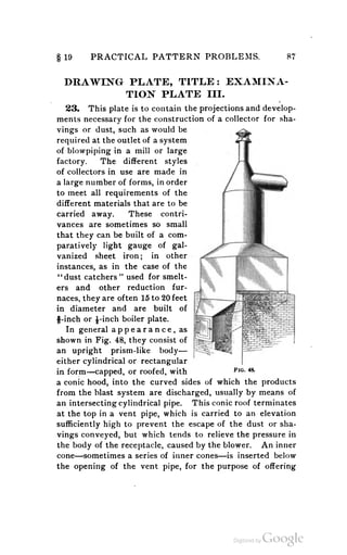 A textbook on sheet metal pattern drafting volume 2 1901