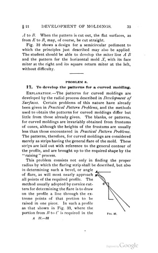 A textbook on sheet metal pattern drafting volume 2 1901