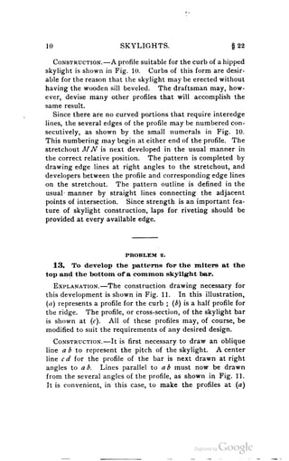 A textbook on sheet metal pattern drafting volume 2 1901