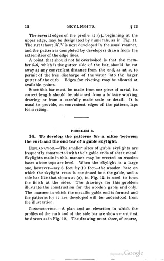 A textbook on sheet metal pattern drafting volume 2 1901