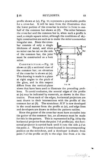 A textbook on sheet metal pattern drafting volume 2 1901