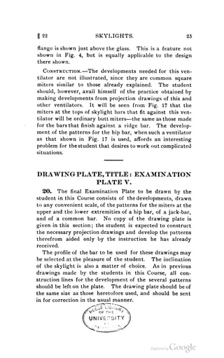 A textbook on sheet metal pattern drafting volume 2 1901