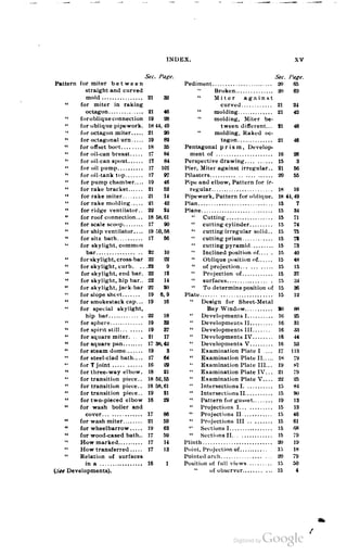 A textbook on sheet metal pattern drafting volume 2 1901