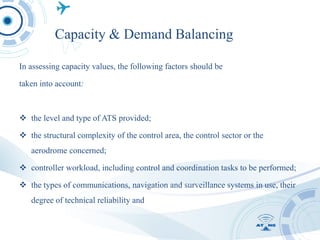 ATFM Presentation for the purpose of air traffic control | PPT