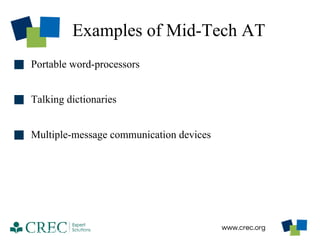 Assistive Technology to Support Students with Autism and Intellectual ...