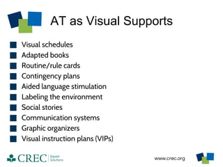 Assistive Technology to Support Students with Autism and Intellectual ...